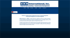 Desktop Screenshot of drmintl.com